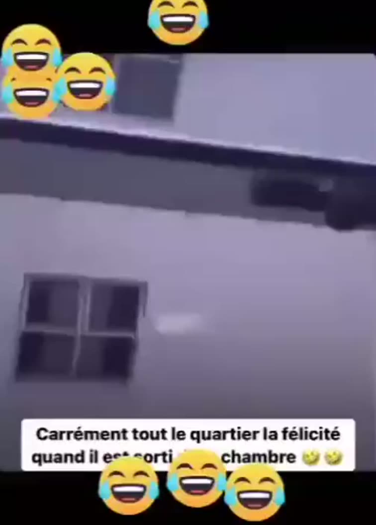 Tout le quartier l'a félicité